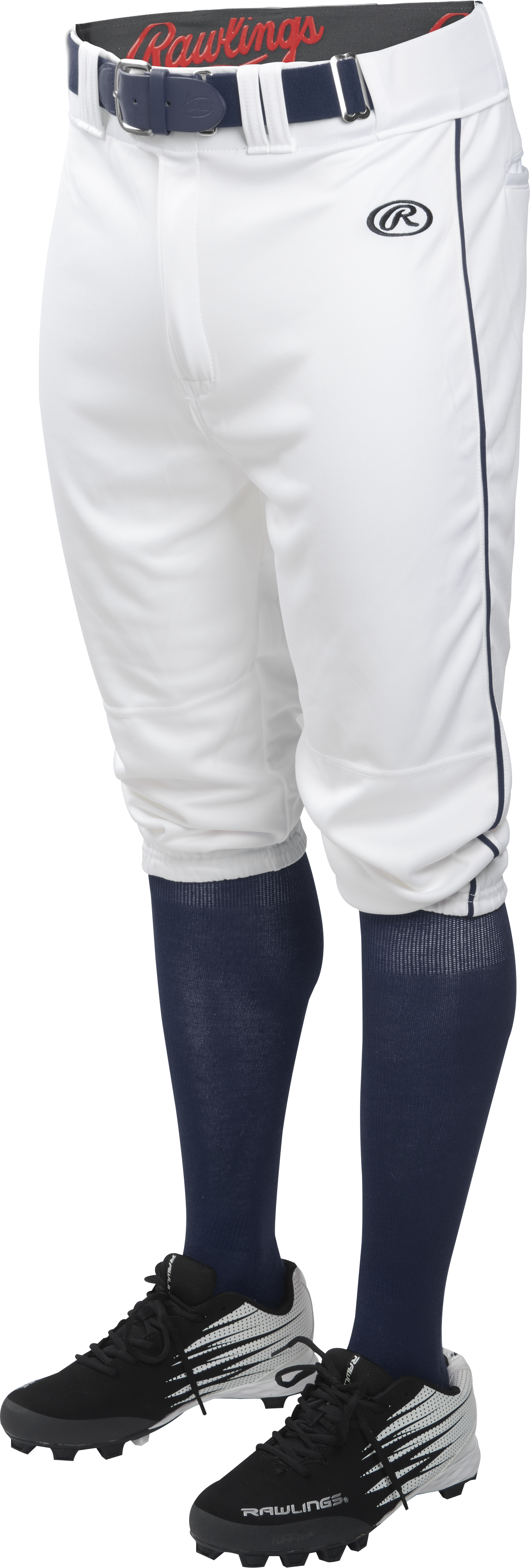 Rawlings Adult Knicker Launch Baseball Pant With Piping Baseball Pants Adult
