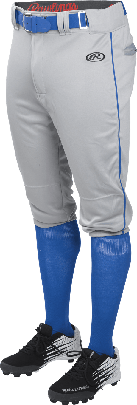 Rawlings Adult Knicker Launch Baseball Pant With Piping Baseball Pants Adult
