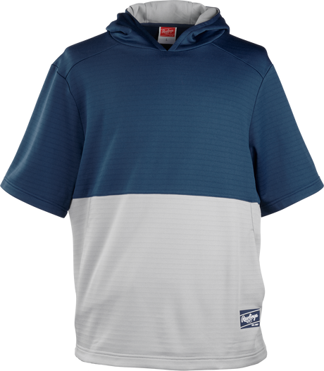 Rawlings Adult ColorSync Performance Short Sleeve Hoodie Baseball Cage Jackets All