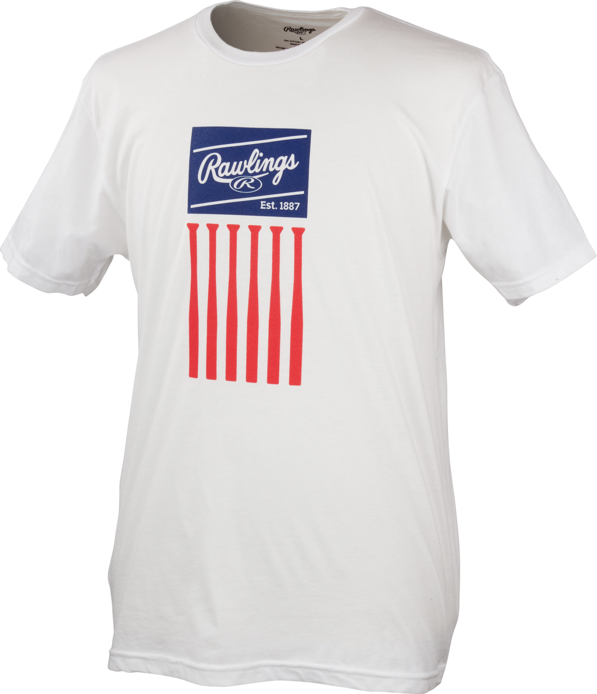 Rawlings Men's Bat Flag T-Shirt Mens Apparel Shirts & Tops