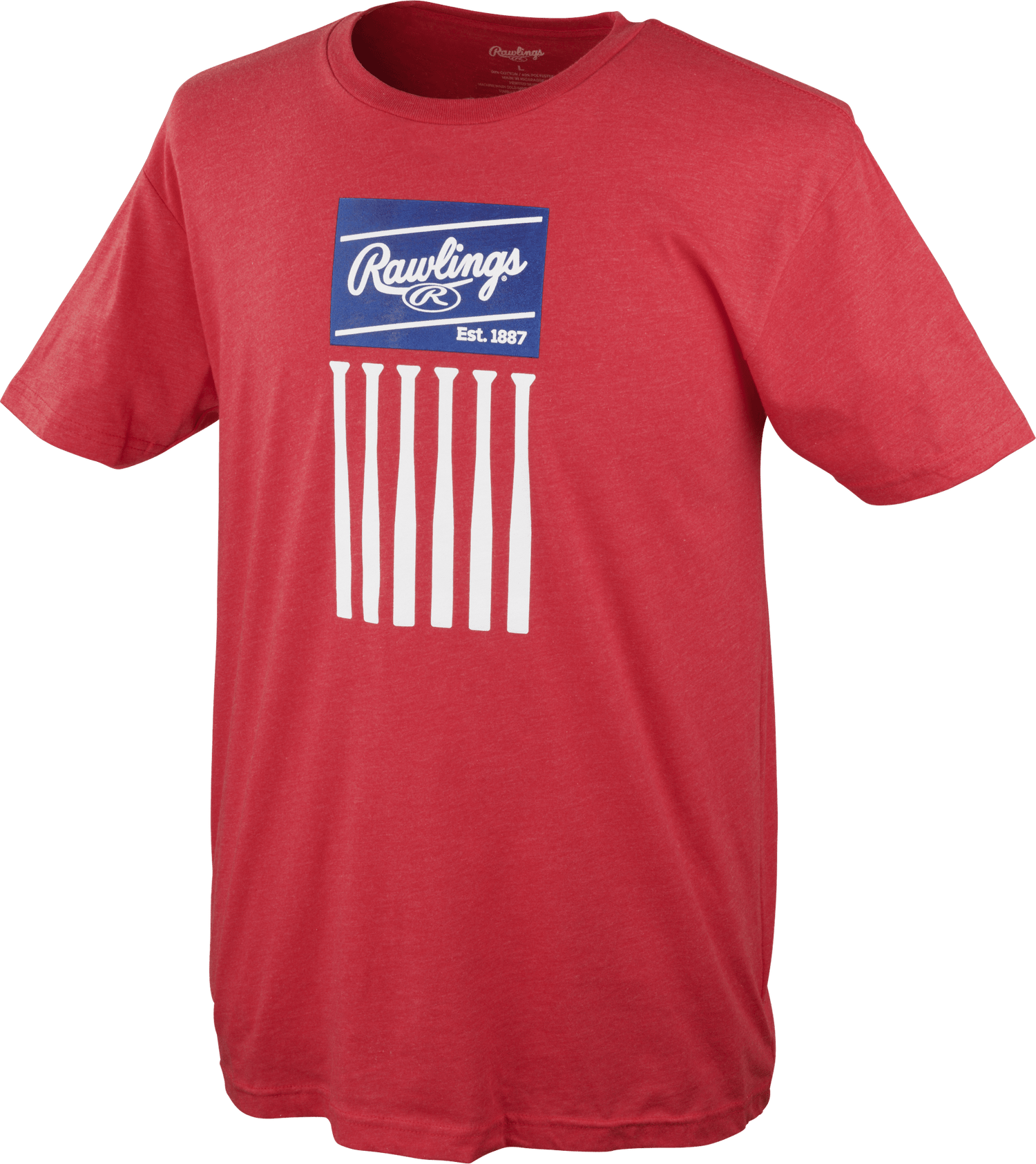 Rawlings Men's Bat Flag T-Shirt Mens Apparel Shirts & Tops