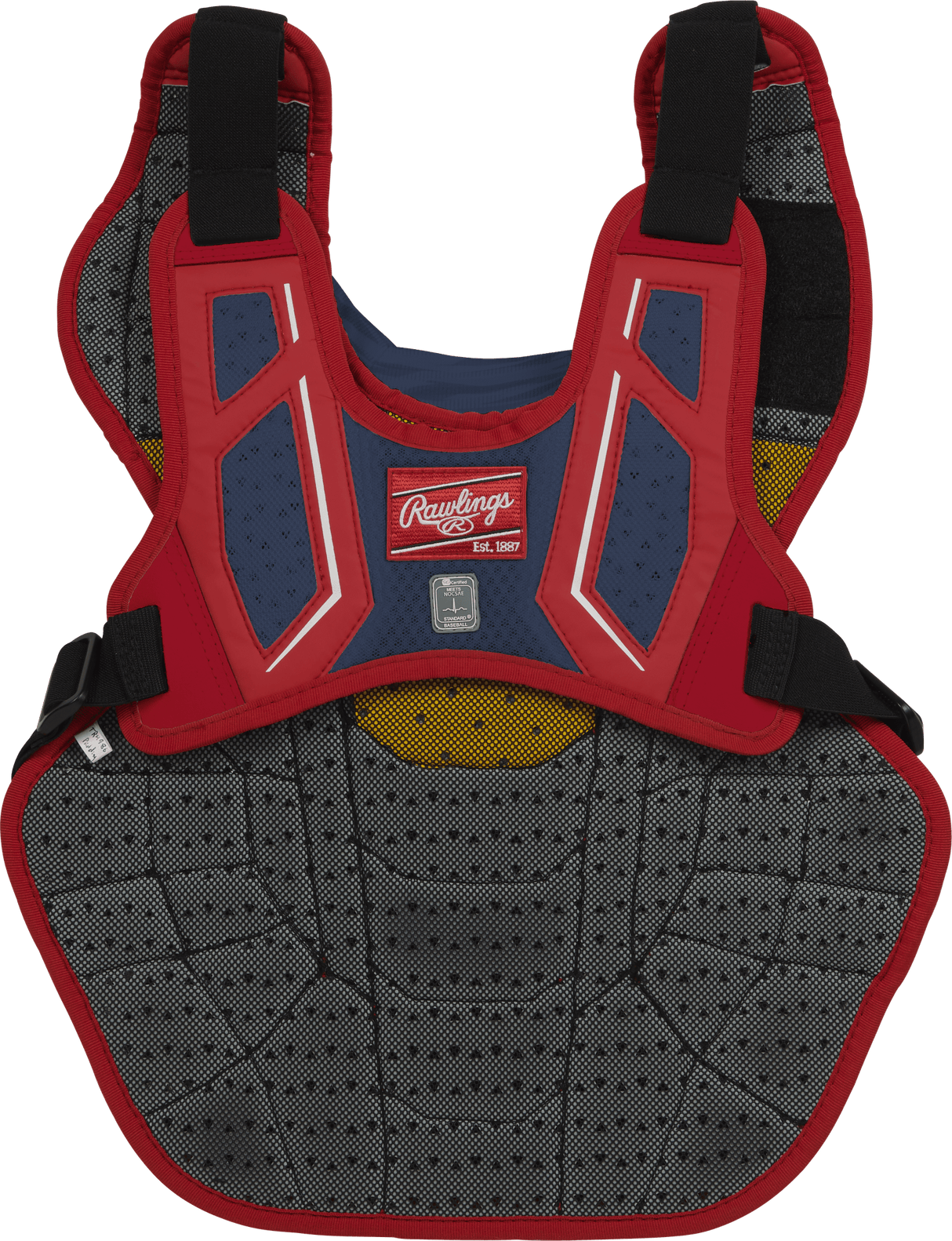 Rawlings Adult Velo 2.0 Catchers Chest Protector Baseball Catcher's Protective Equipment All