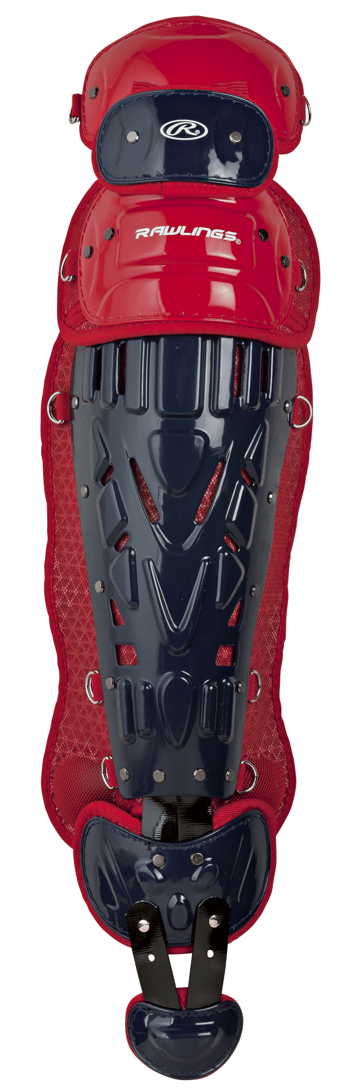 Rawlings Velo Intermediate Leg Guards Baseball Catcher's Protective Equipment All