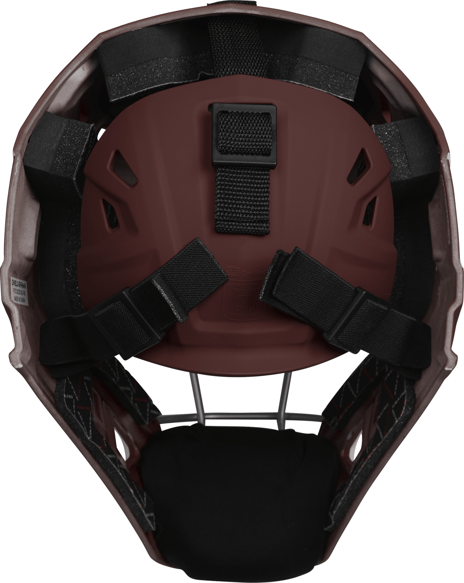 Rawlings Velo 2.0 Senior Catchers Helmet - Matte Baseball Catcher's Protective Equipment All