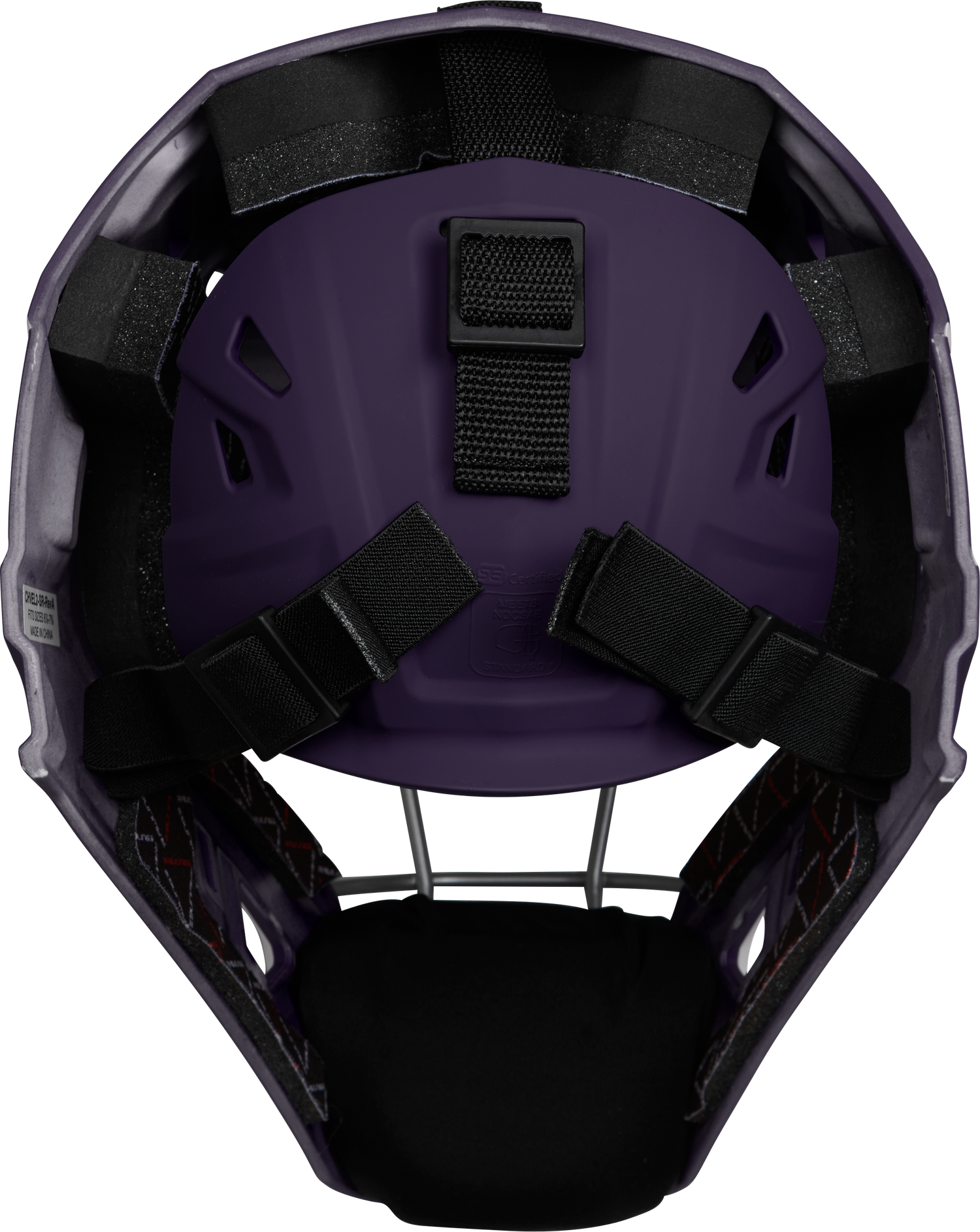 Rawlings Velo 2.0 Senior Catchers Helmet - Matte Baseball Catcher's Protective Equipment All