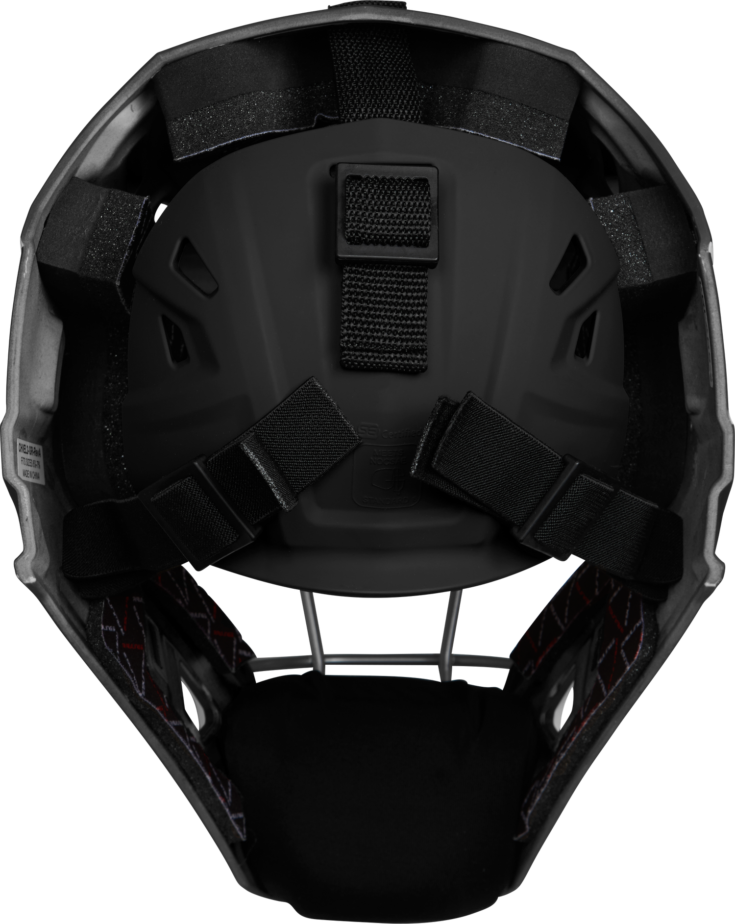 Rawlings Velo 2.0 Senior Catchers Helmet - Matte Baseball Catcher's Protective Equipment All