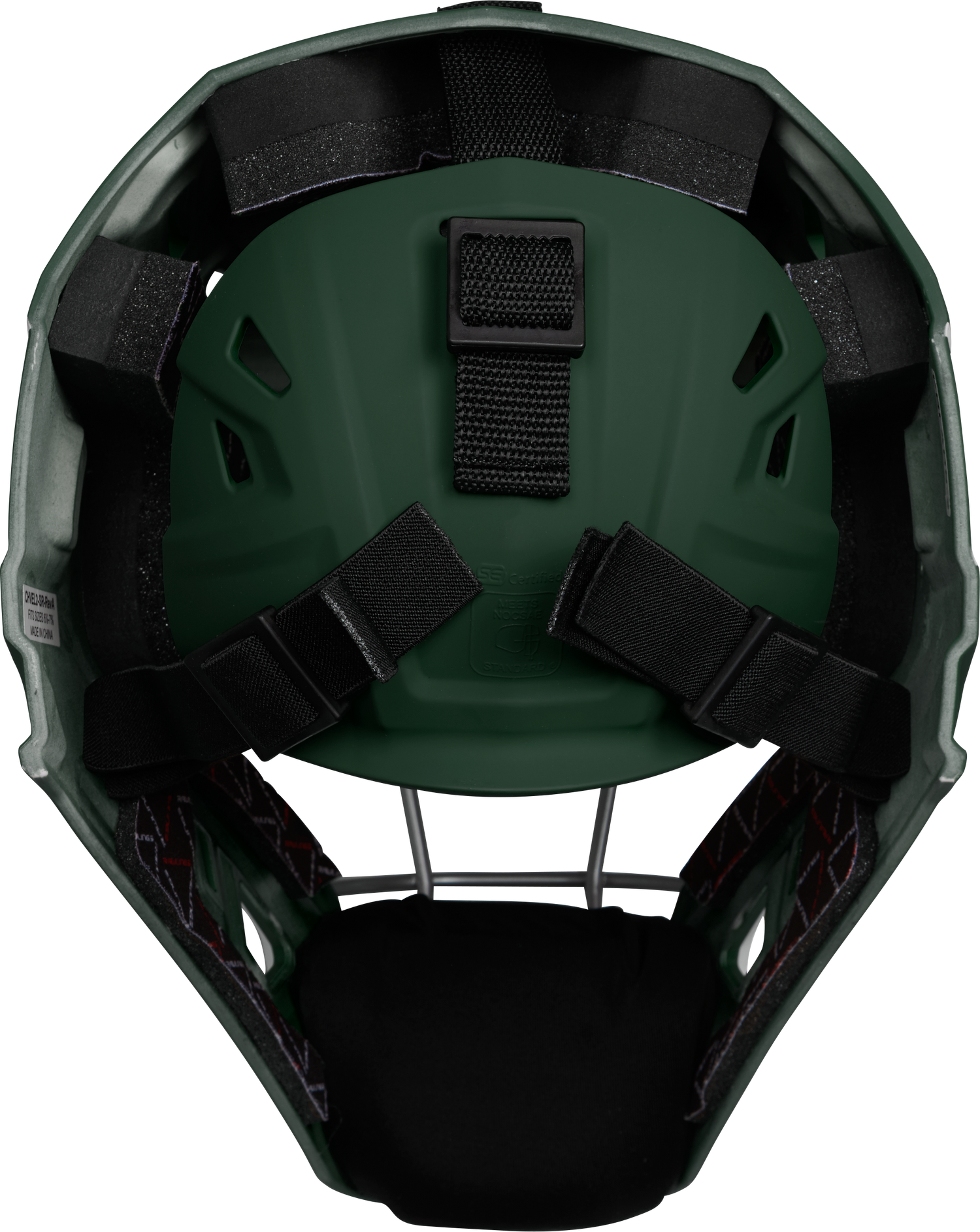 Rawlings Velo 2.0 Senior Catchers Helmet - Matte Baseball Catcher's Protective Equipment All