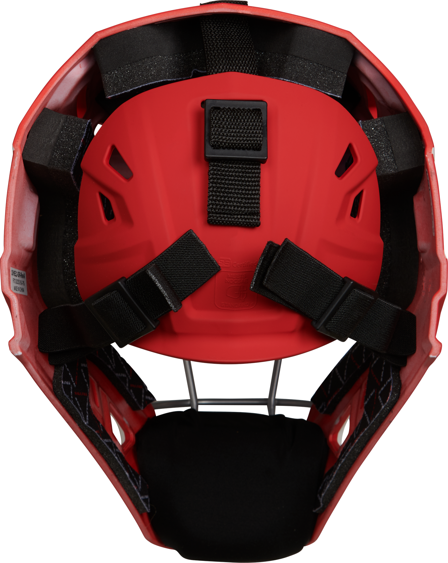 Rawlings Velo 2.0 Senior Catchers Helmet - Matte Baseball Catcher's Protective Equipment All