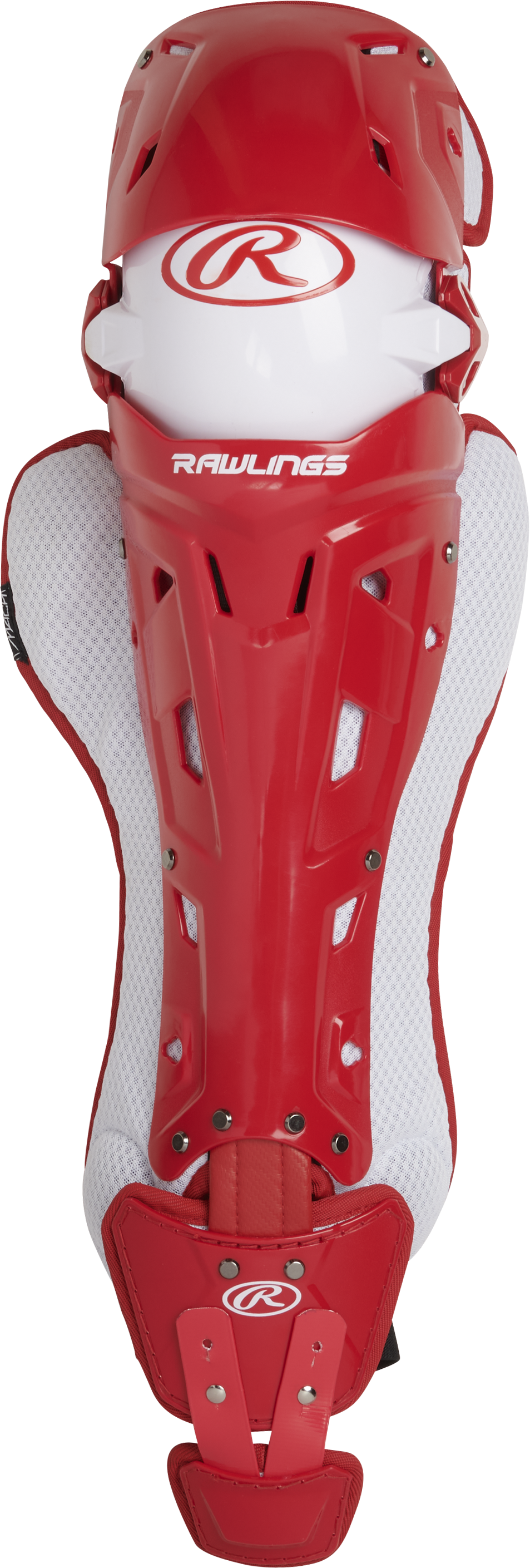 Rawlings Mach 17" Leg Guard - Intermediate Baseball Catcher's Protective Equipment All