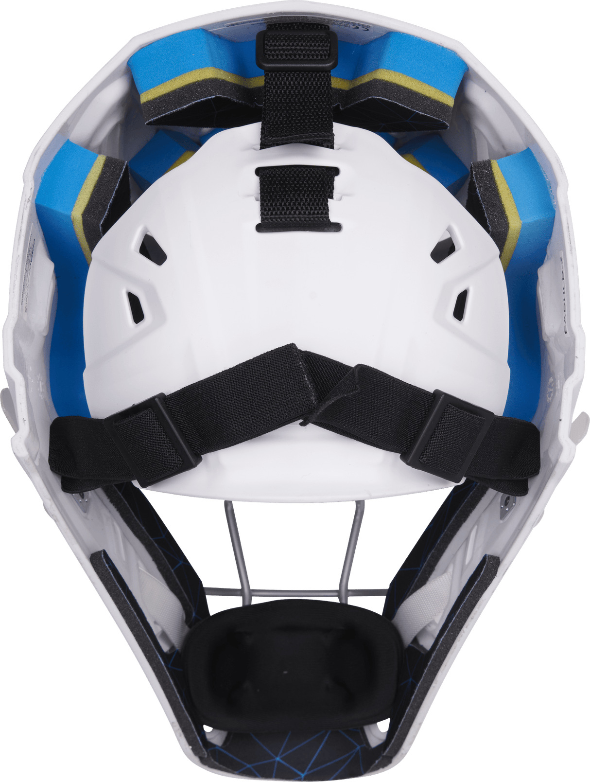 Rawlings Senior Mach 2-Tone Hockey Style Catchers Helmet - Matte Baseball Catcher's Protective Equipment All