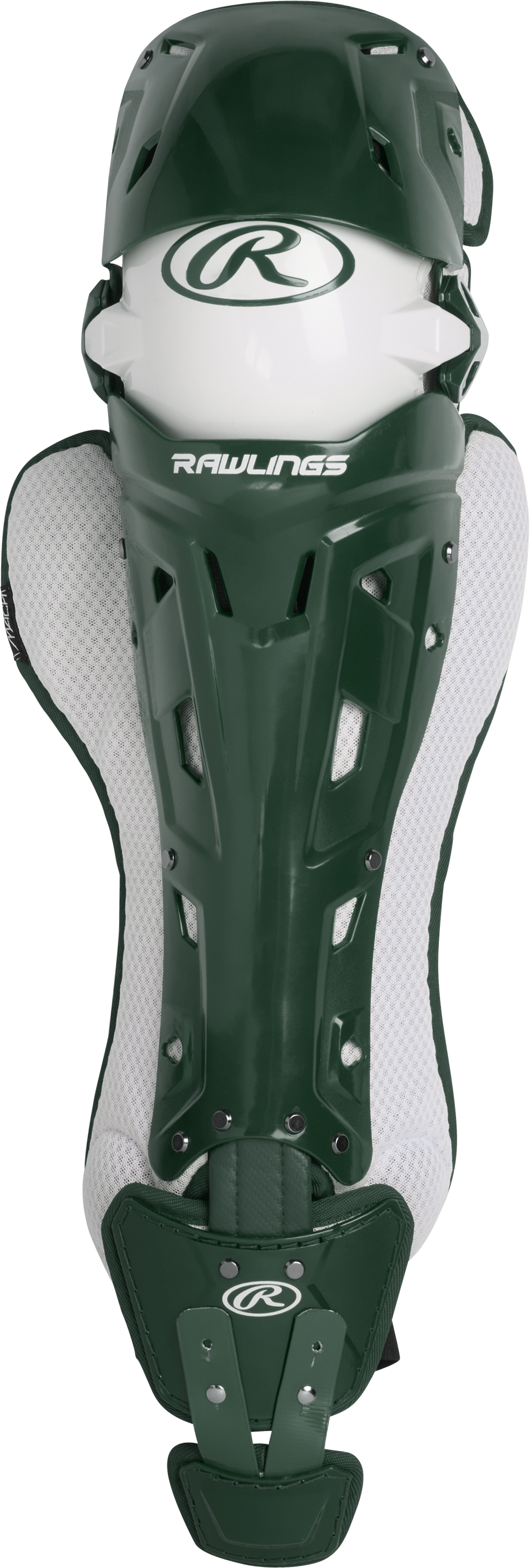 Rawlings Mach 17" Leg Guard - Intermediate Baseball Catcher's Protective Equipment All