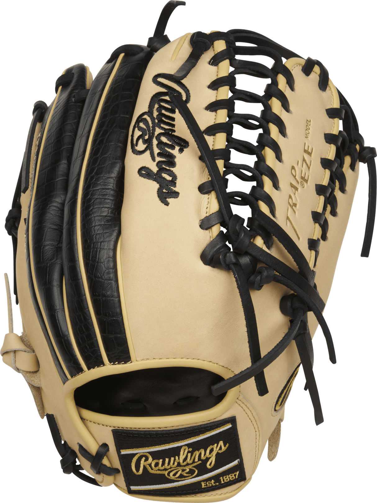 Rawlings Heart of the Hide Series 12.75" Trap-EZE Baseball Glove Baseball Gloves & Mitts All
