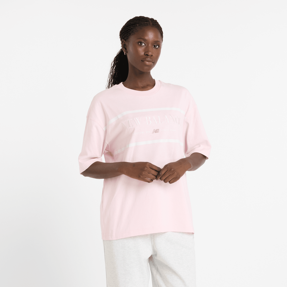 New Balance Women's Athletics Nautical T-Shirt Womens Apparel Shirts & Tops