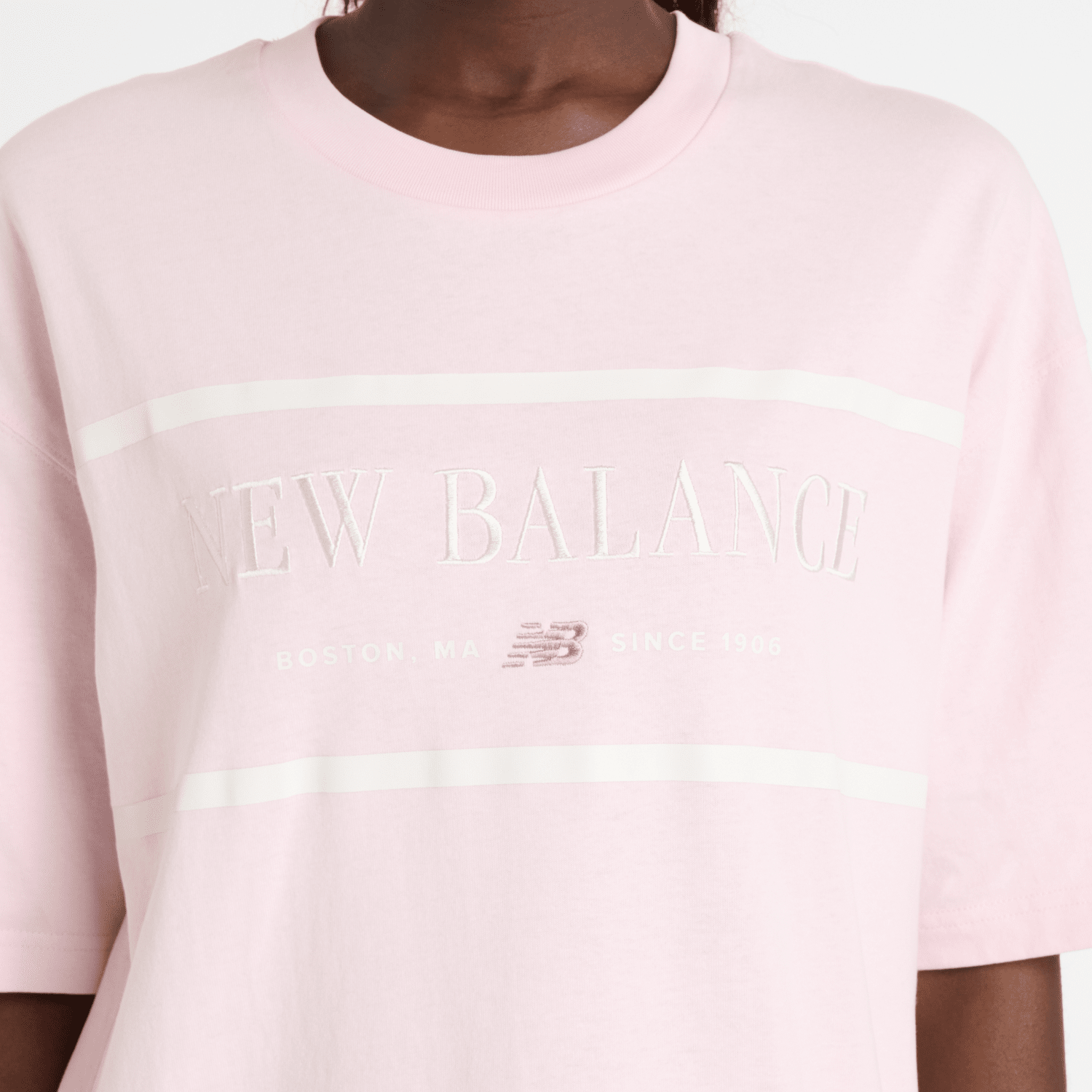 New Balance Women's Athletics Nautical T-Shirt Womens Apparel Shirts & Tops