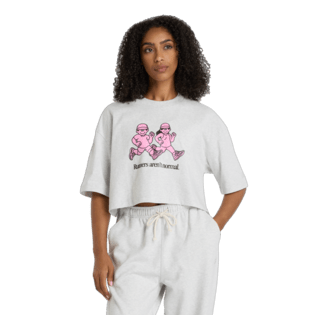 New Balance Women's NB X Face Oka Runners T-Shirt Womens Apparel Shirts & Tops