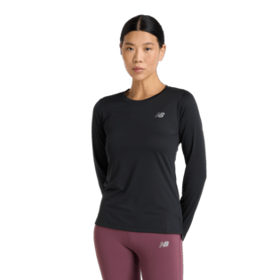 New Balance Women's Sport Long Sleeve Womens Apparel Shirts & Tops
