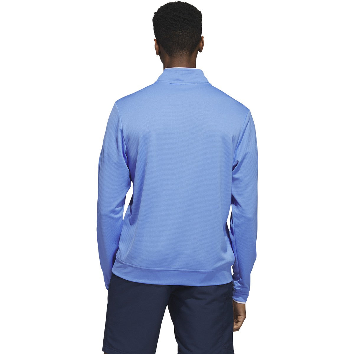 adidas Men's Primegreen UPF Quarter Zip Pullover Mens Apparel Sweatshirts & Fleece