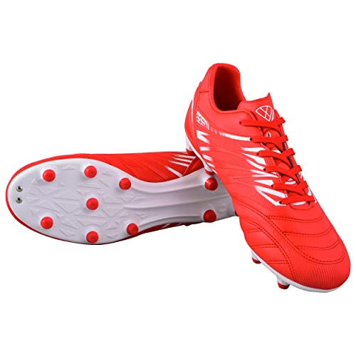 Vizari Men's Valencia FG Firm Ground Soccer Shoes/Cleats for Teens and Adults Soccer Footwear Adult