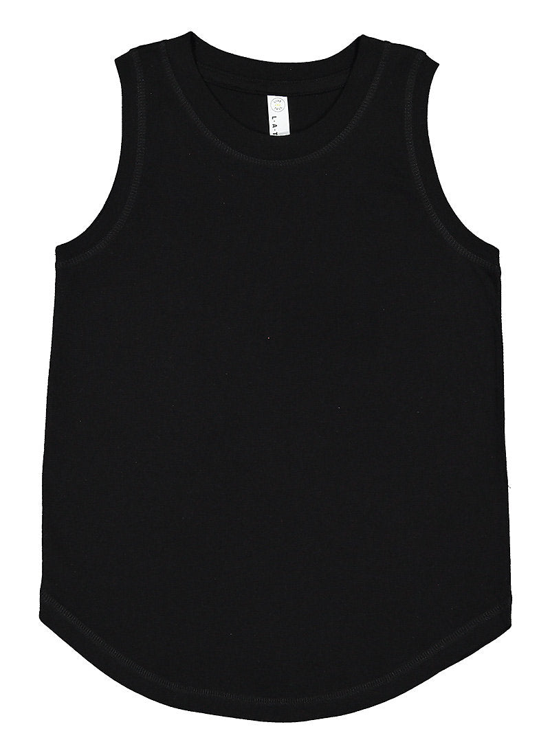 LAT Girls' Relaxed Fine Jersey Tank Top