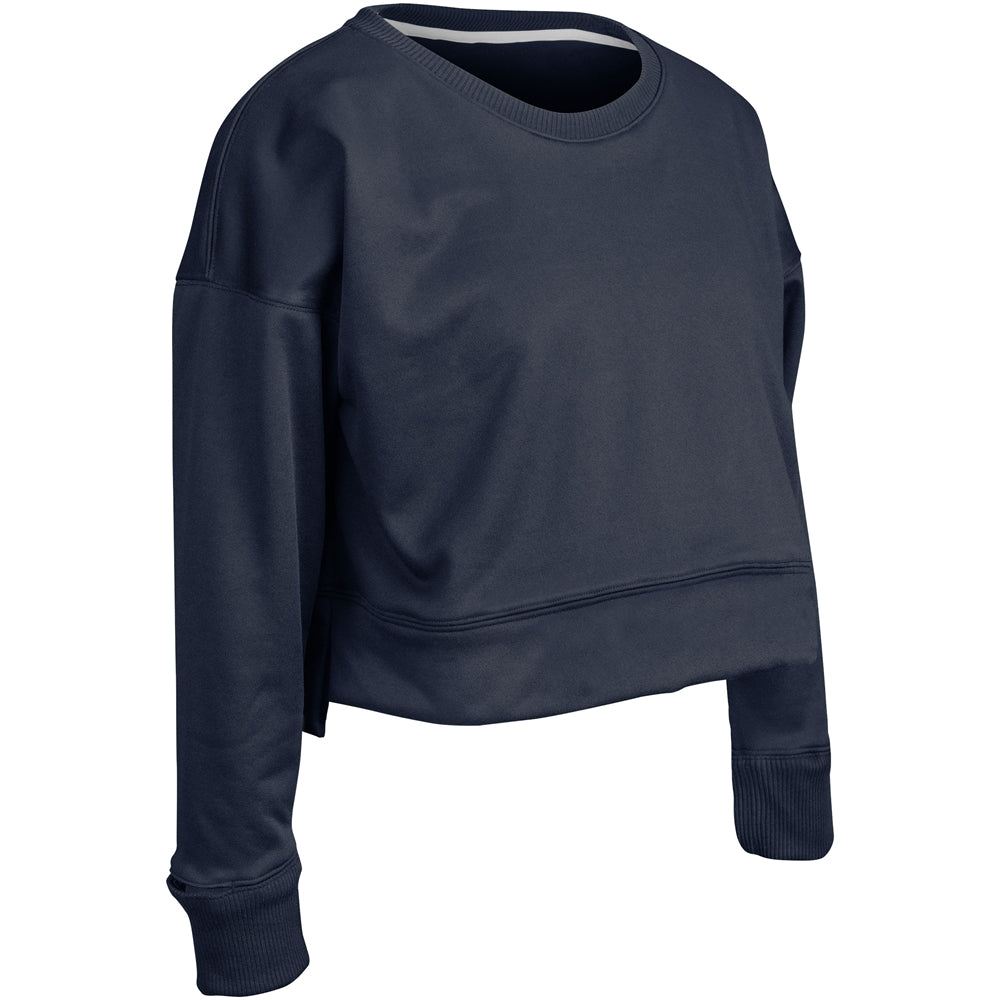 Champro Lineup Fleece Women's Crop Crew Womens Apparel Sweatshirts & Fleece