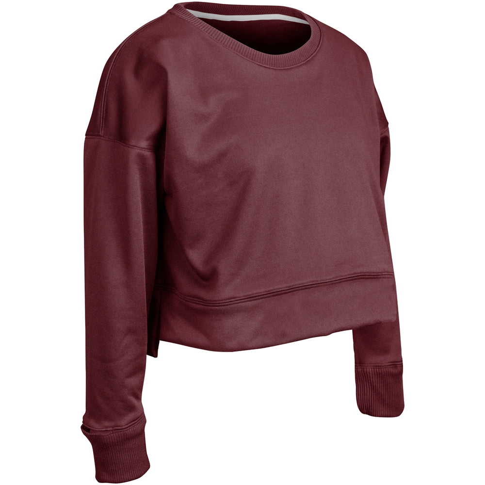 Champro Women's Lineup Fleece Crop Crew