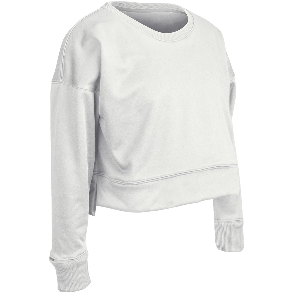 Champro Lineup Fleece Women's Crop Crew Womens Apparel Sweatshirts & Fleece
