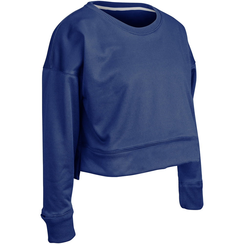 Champro Lineup Fleece Women's Crop Crew Womens Apparel Sweatshirts & Fleece