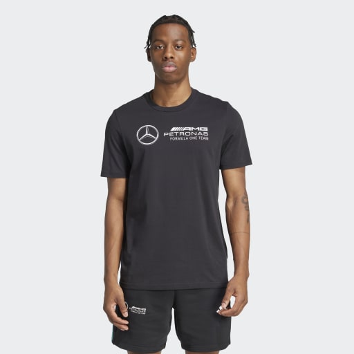 adidas Men's Mercedes AMG Petronas Formula One Team DNA Graphic Tee Mens Apparel Shirts & Tops