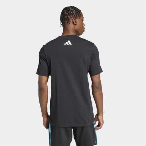 adidas Men's Mercedes AMG Petronas Formula One Team DNA Graphic Tee Mens Apparel Shirts & Tops