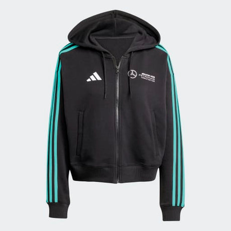 adidas Women's Mercedes AMG Petronas Formula One Team DNA Hoodie Womens Apparel Sweatshirts & Fleece