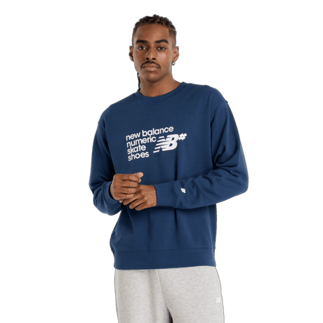 New Balance Men's Numeric French Terry Crew Mens Apparel Sweatshirts & Fleece