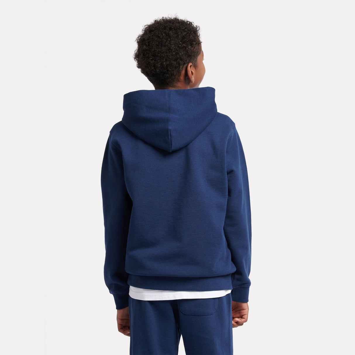 New Balance Youth French Terry Small Logo Hoodie Youth Apparel Hoodies & Sweatshirts