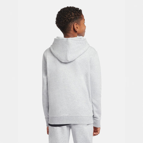 New Balance Youth French Terry Stacked Logo Hoodie Youth Apparel Hoodies & Sweatshirts