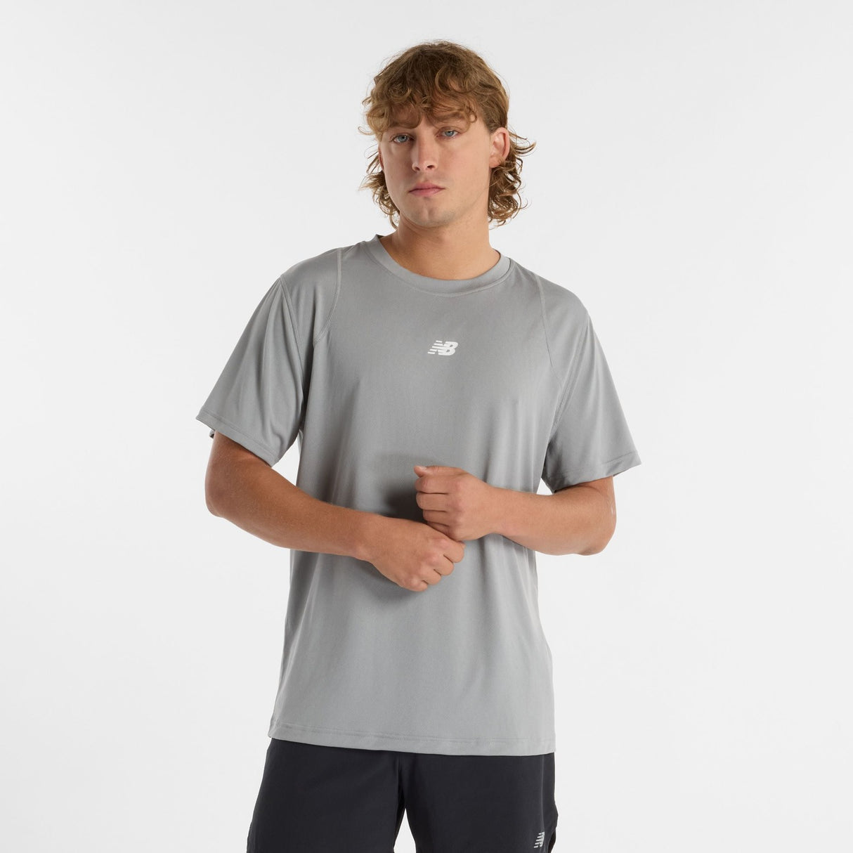 New Balance Men's Jacquard T-Shirt Mens Apparel Shirts & Tops