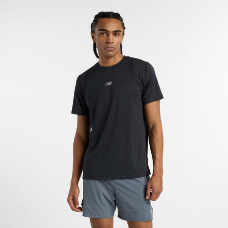 New Balance Men's Jacquard T-Shirt Mens Apparel Shirts & Tops