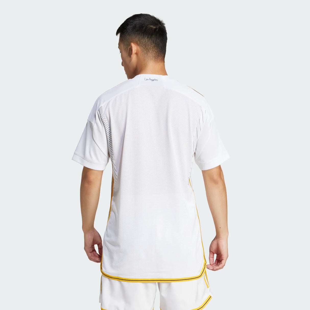 adidas Men's S24/25 LA Galaxy Authentic Home Jersey Soccer Uniforms & Apparel All