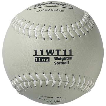 Markwort Weighted Leather 11" Softball Softball Softballs All