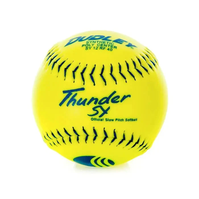 Dudley Thunder 11" Synthetic USSSA Slow Pitch Ball Softball Softballs All