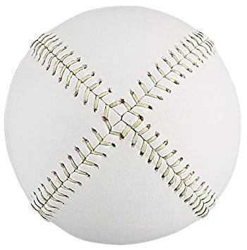 Markwort Vintage Off White 9.5" Olde Tyme Baseballs - Dozen Baseball Baseballs All