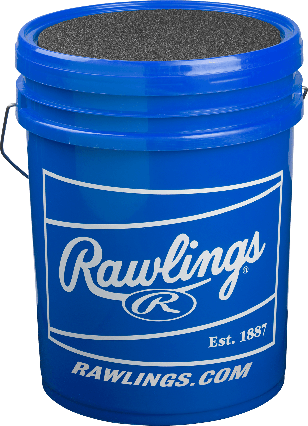 Rawlings 6 Gallon Youth Raised Seam Baseball/Bucket Combo - Includes 30 Baseballs Baseball Baseballs All