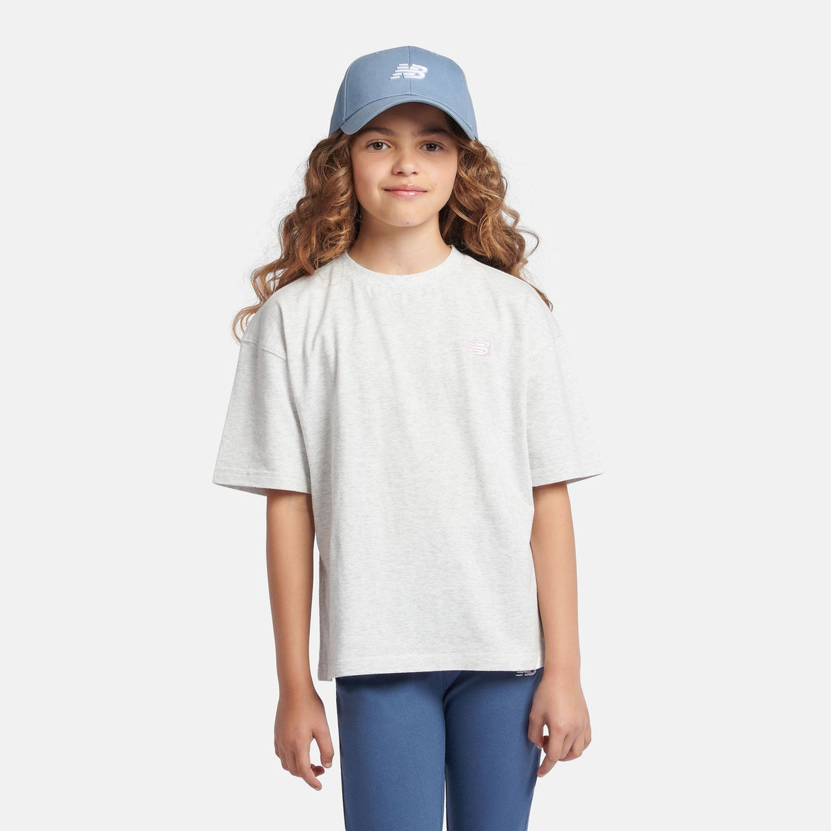 New Balance Youth Jersey Small Logo T-Shirt Youth Apparel Shirts & Tops