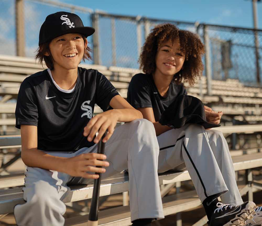 Nike Oakland Athletics Youth Institutional Short Sleeve Crew Neck Tee-5