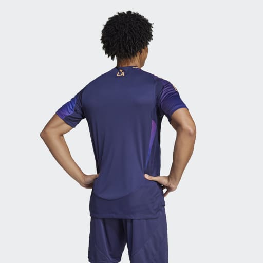 adidas Men's Authentic LA Galaxy 25/26 Away Jersey Soccer Uniforms & Apparel All