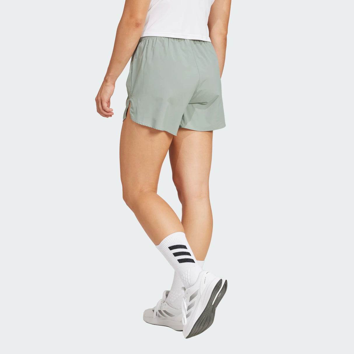 adidas Women's Adizero Essentials Running Shorts Womens Apparel Shorts