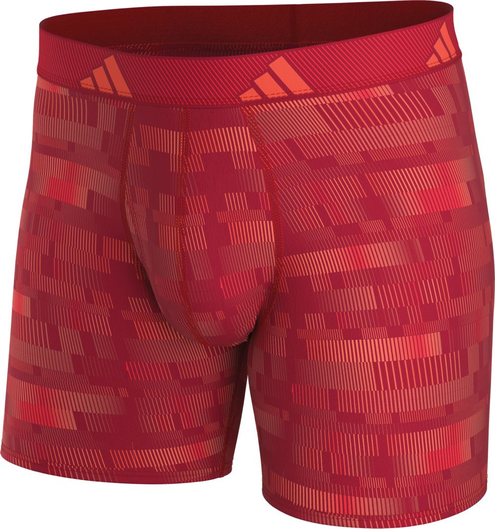 adidas Men's Microfiber Single Boxer Brief Mens Apparel Underwear