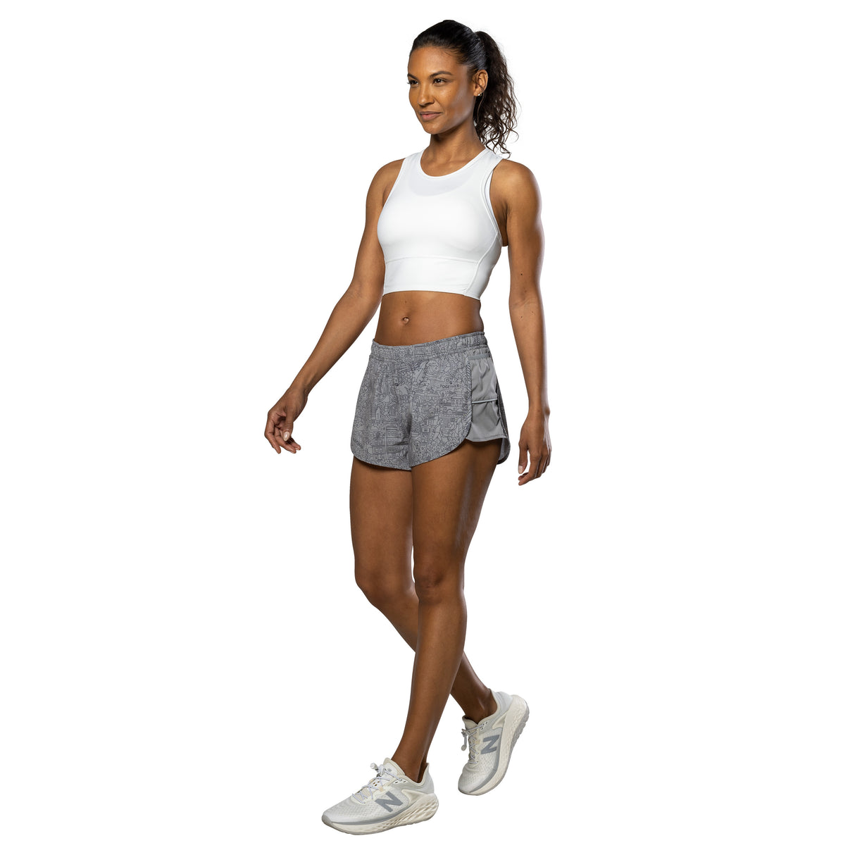 Nathan Women's Printed Essential Shorts Womens Apparel Shorts