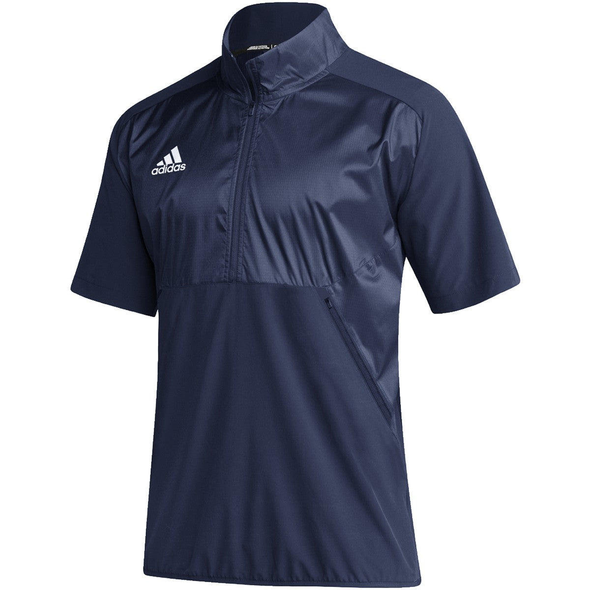 adidas Men’s Sideline Short Sleeve 1/4 Zip Jacket Mens Apparel Sweatshirts & Fleece