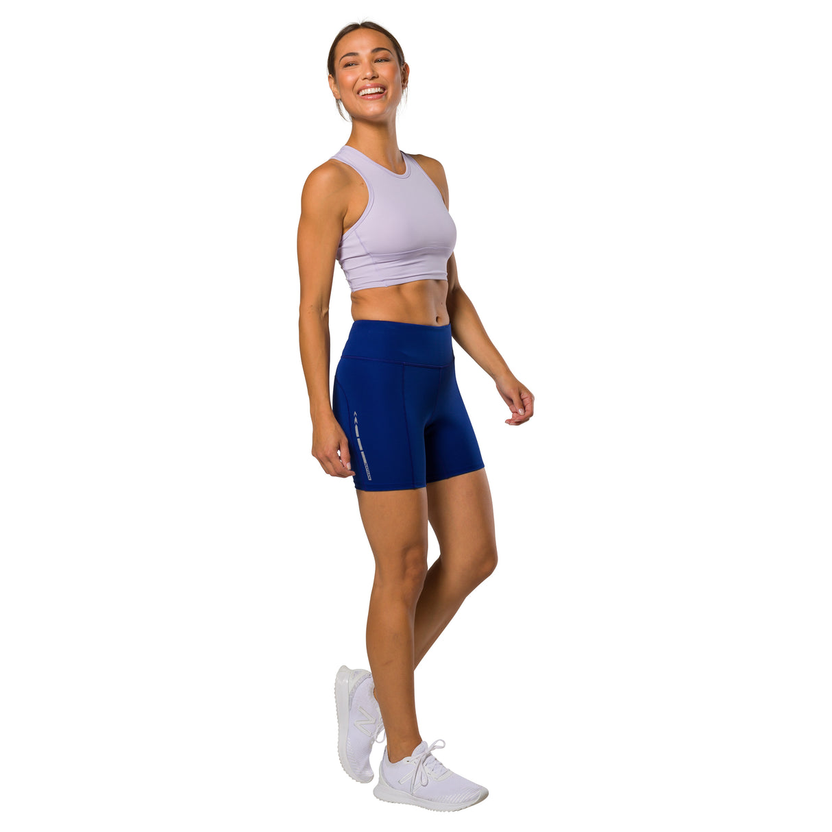 Nathan Womens Interval Bike Shorts 6" Womens Apparel Shorts