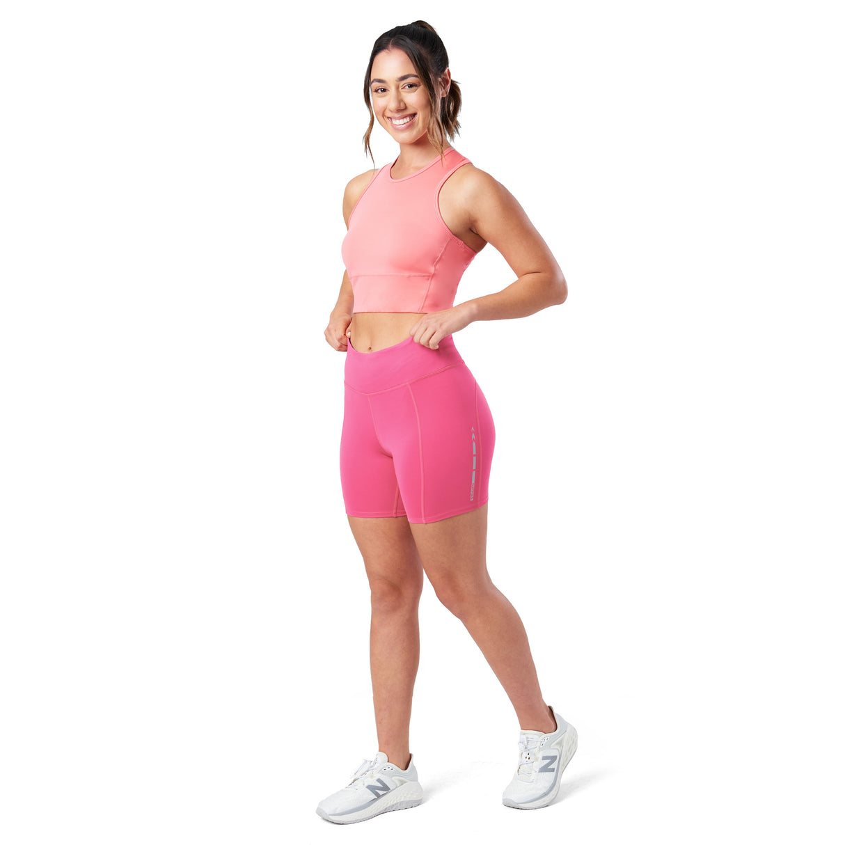 Nathan Womens Interval Bike Shorts 6" Womens Apparel Shorts