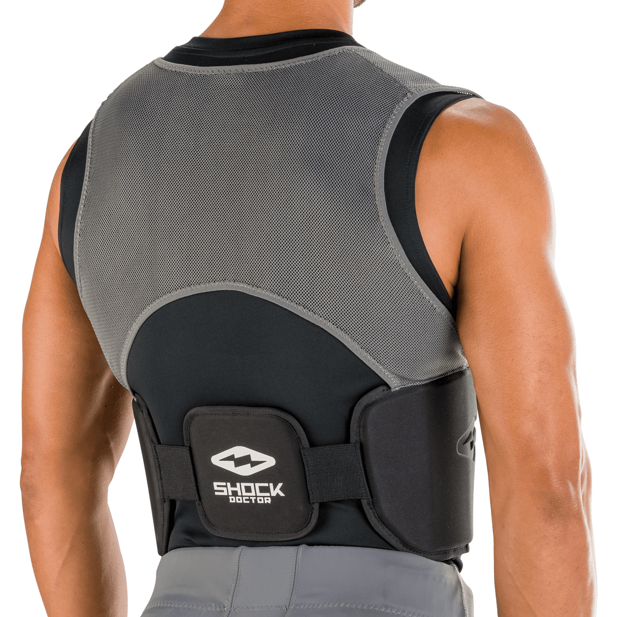 Shock Doctor Men's Showtime Football Rib Vest Football Protective Gear All